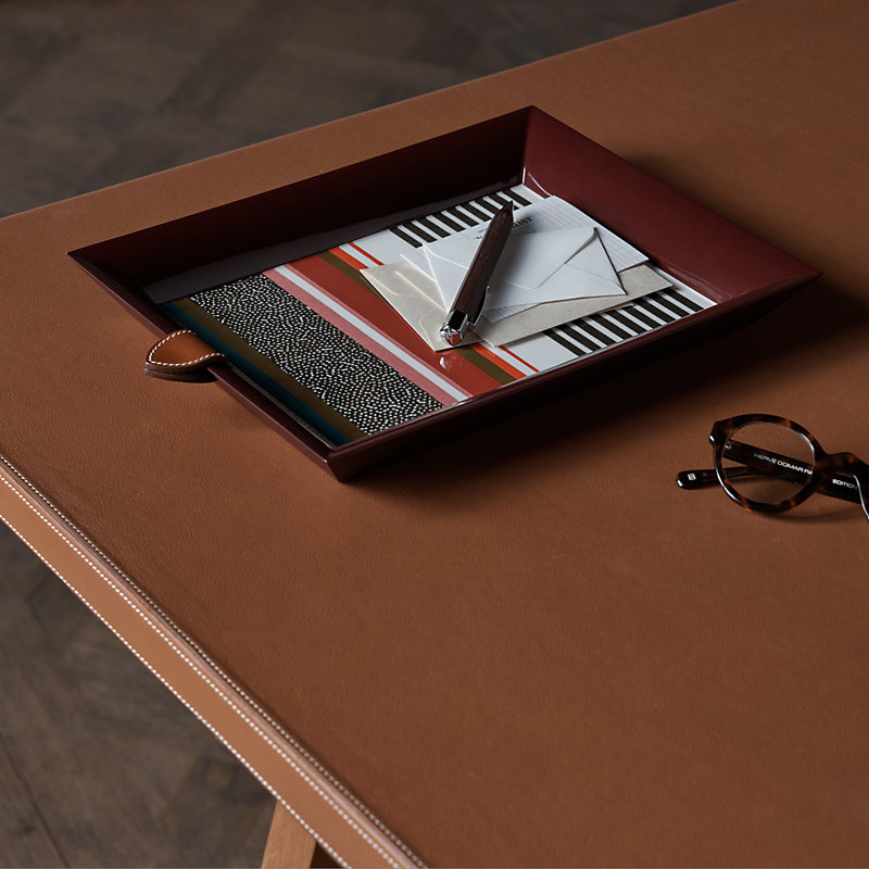 Atrium Hypnobandes letter tray - Red | Hermès Mainland China